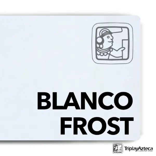 Melamina Blanco Frosty
